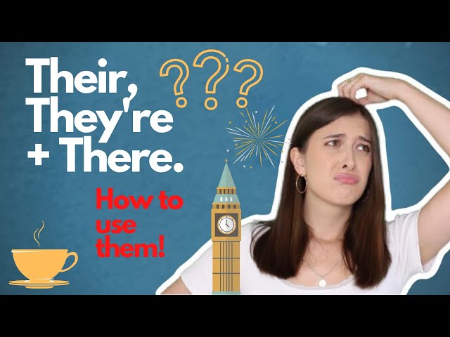 Their, They're and There- Explained! Fun English Lesson 2020.