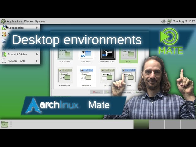 Mate: Desktop Environments on Arch Linux Ep. 11