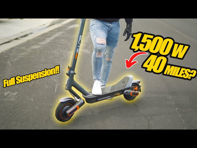 This E–Scooter is AWESOME // Yadea ElitePrime Electric Scooter