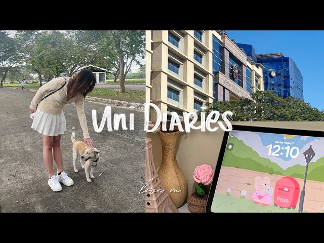 UNI DIARIES | Random days in my first year of college 📚
