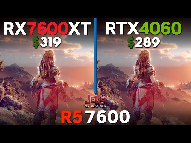 RX 7600 XT vs RTX 4060 | Ryzen 5 7600 | Tested in 15 games