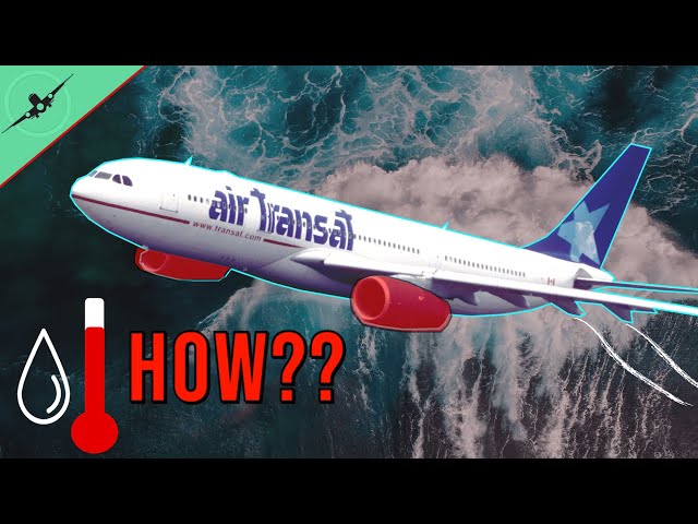 This plane RAN OUT of FUEL in the middle of the OCEAN!!