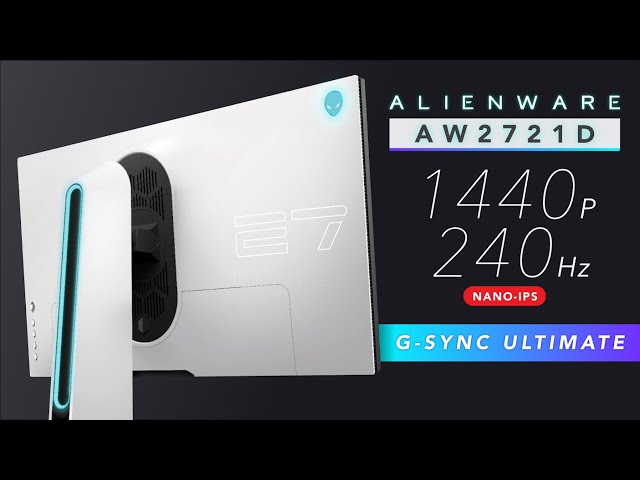 The ULTIMATE Gaming/Media/Content Creation 240Hz Monitor - Alienware AW2721D