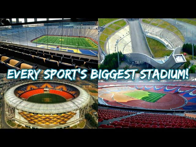 Every Major Sport's Biggest Stadium!