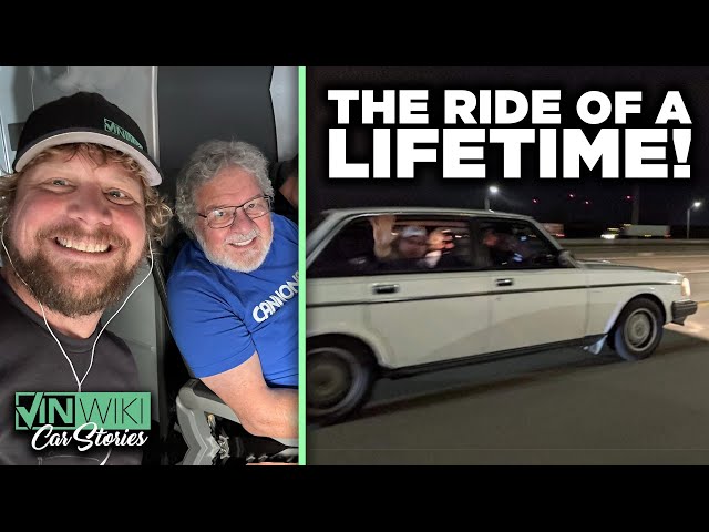 Taking my Dad on the ride of his life!