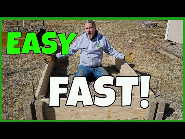 How to Build a DIY Raised Bed in 5 Minutes