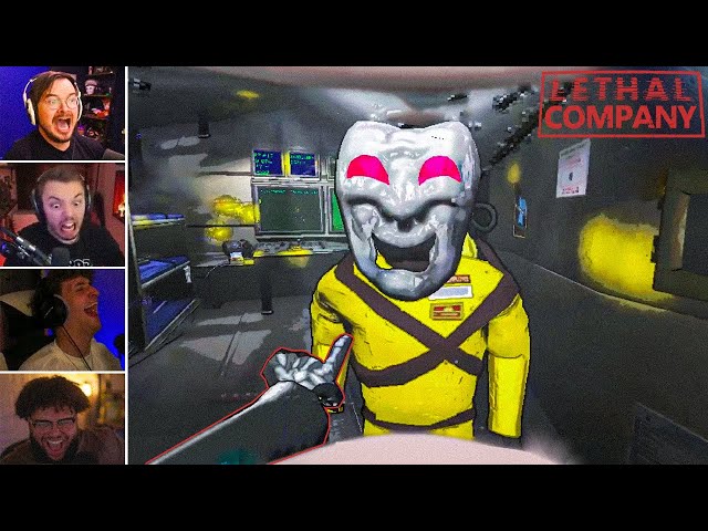 Lethal Company, Top Twitch Jumpscares Compilation Part 25 (Horror Games)