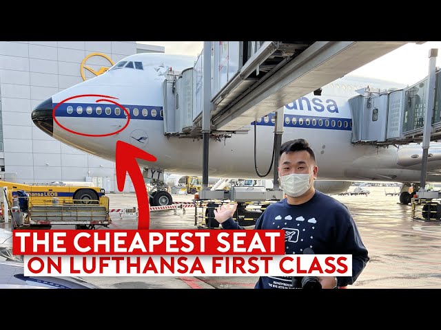 The Full Lufthansa B747-8 First Class Experience + First Class Terminal