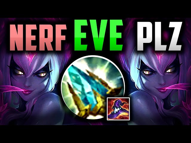 FORBIDDEN EVELYNN BUILD SCALES LIKE CRAZY... (BEST LANING BUILD) - Evelynn Guide League of Legends