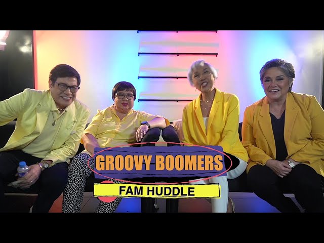 Family Feud: Fam Huddle with The Groovy Boomers | Online Exclusive