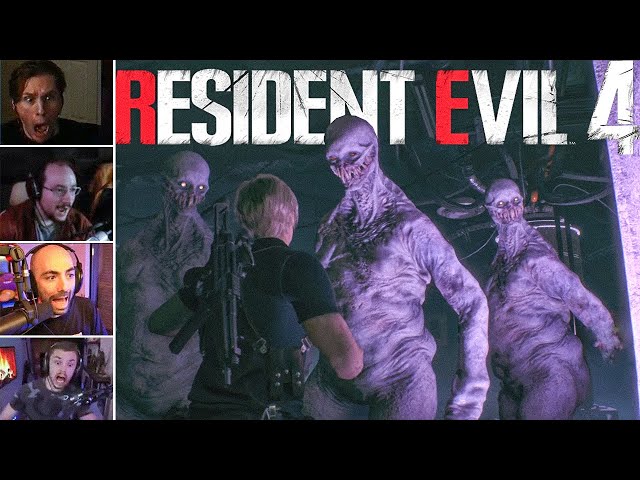 Resident Evil 4 Remake, Streamers Top Twitch Jumpscare Compilation Part 4 (Horror)