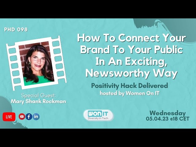 How To Connect Your Brand To Your Public In An Exciting, Newsworthy Way