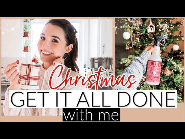 NEW🌟HOLIDAY DECLUTTERING MOTIVATION! CLEAN, DECORATE Get It All Done #WITHME CHRISTMAS COFFEE RECIPE