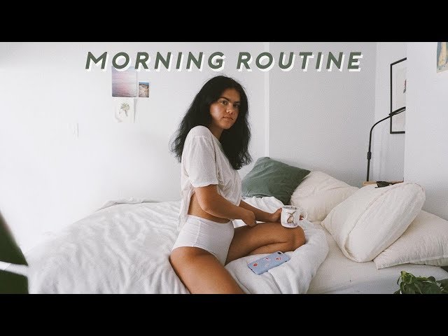 SUMMER MORNING ROUTINE | chill + relaxing