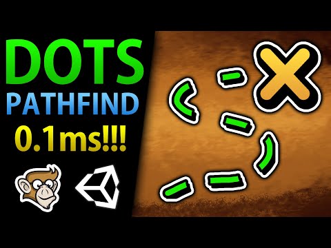 Pathfinding in Unity DOTS! (Insane Speed!!!)