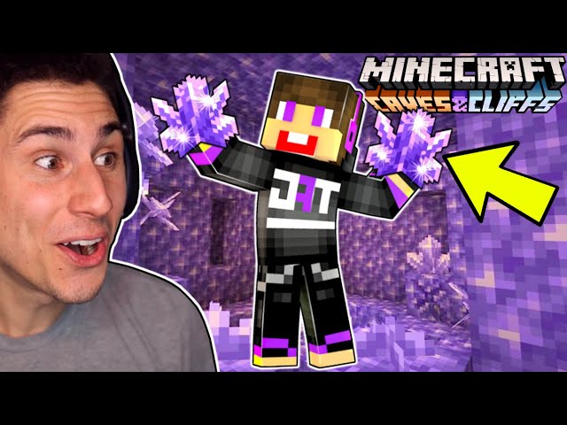 Exploring The NEW MINECRAFT CAVES UPDATE!