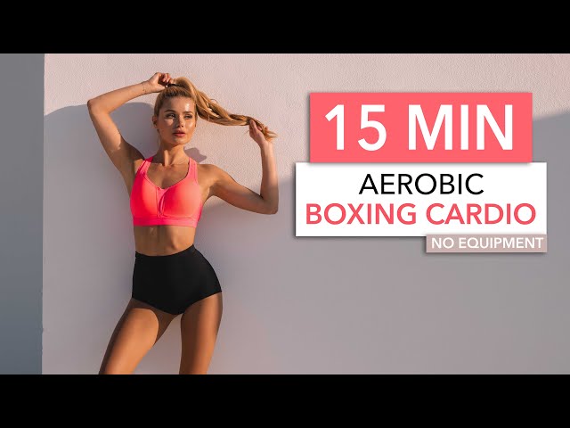 15 MIN BOXING CARDIO - Aerobic Style: dancy, cool & rhythmic / Medium Intensity I Pamela Reif