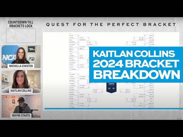 CNN's Kaitlan Collins gives her 2024 March Madness bracket picks