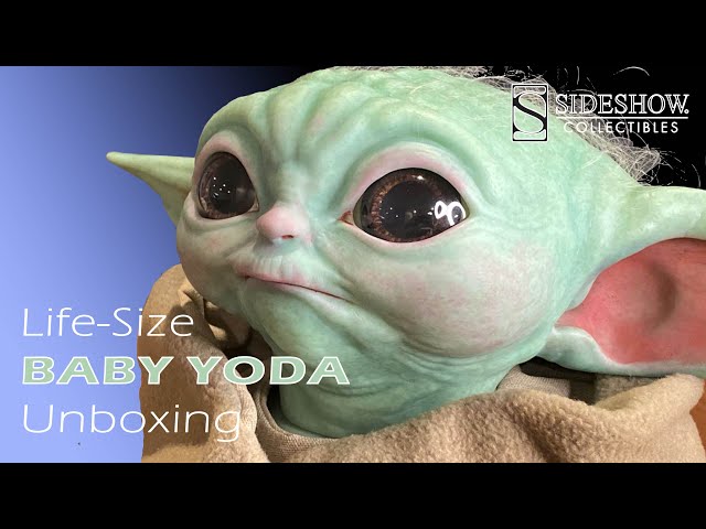 Life-Size Baby Yoda Unboxing | Sideshow Collectibles "The Child"