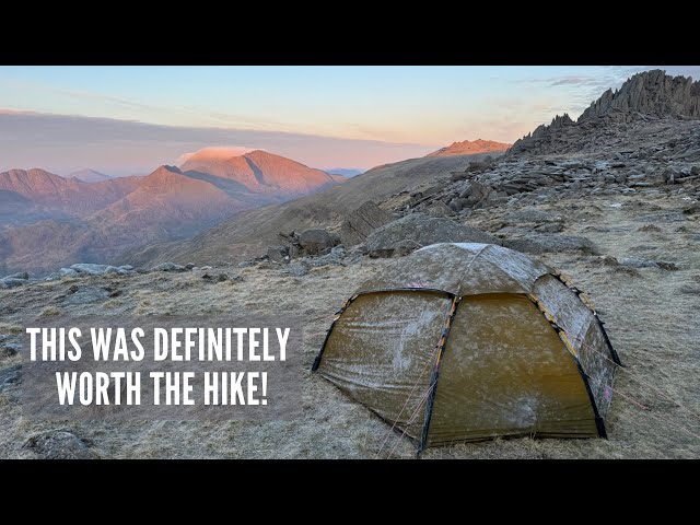 Solo Camping in the Mountains | After a Rainy Climb, Finally Some Great Weather | Hilleberg Allak 2