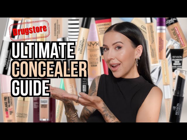 I Bought EVERY DRUGSTORE Concealer & TESTED Them Back to Back