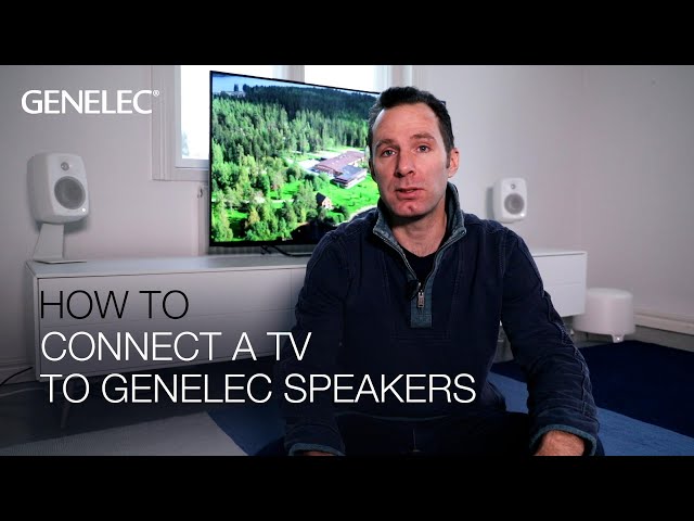 How to connect a TV to Genelec speakers
 | Home Audio