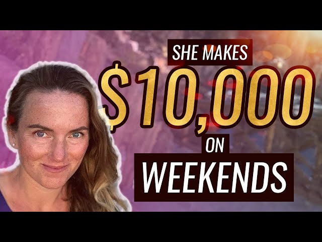 How an online business coach makes $5,000 to $10,000 on weekends from Instagram | Becky Keen