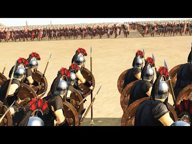 1,500 Hector's Royal Guard Vs 7,200 Roman Legionaries | Total War Rome 2