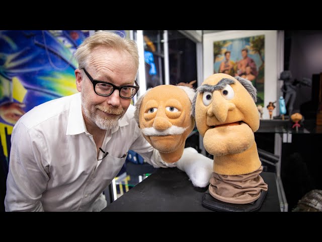 Adam Savage Meets Original Statler and Waldorf Muppets!