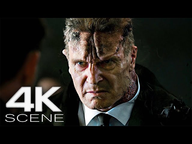 Chris Hemsworth Beats Up Liam Neeson | Fight Scene - Men In Black: International Movie Clip 4K
