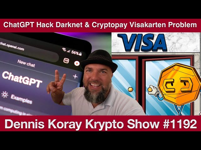 #1192 ChatGPT Zugangsdaten im Darknet & Cryptopay verliert Krypto Debitkarten Lizenz