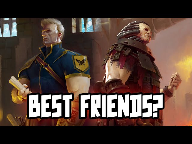 What if Perturabo and Dorn were best friends?