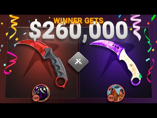 So I made a  $120,000 Case Battle ... and this happened