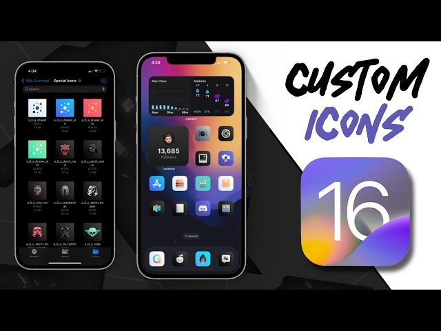 How To Make Custom App Icons On iOS 16