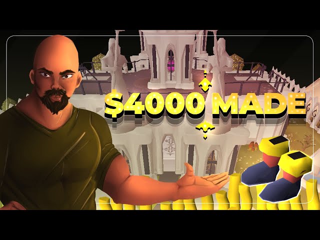 The Gold Farm that Made Me Over $3000 in 1 Month in Runescape #shorts