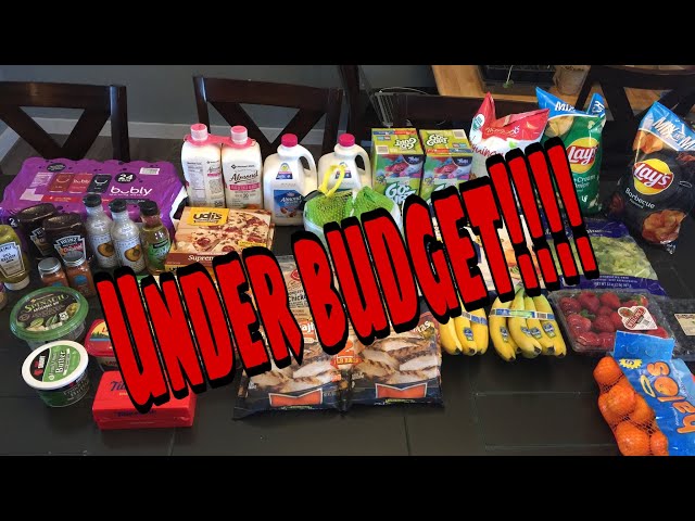 Dad Did Another Grocery Haul -Does His Best