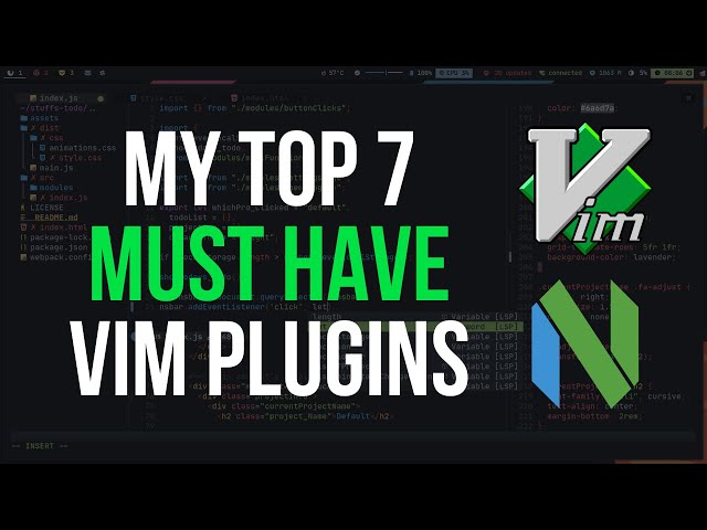 NeoVim Plugins You Don't Want To Miss