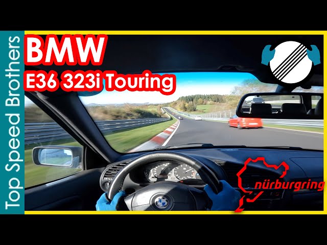 BMW e36 323i Touring (1996) POV Nürburgring