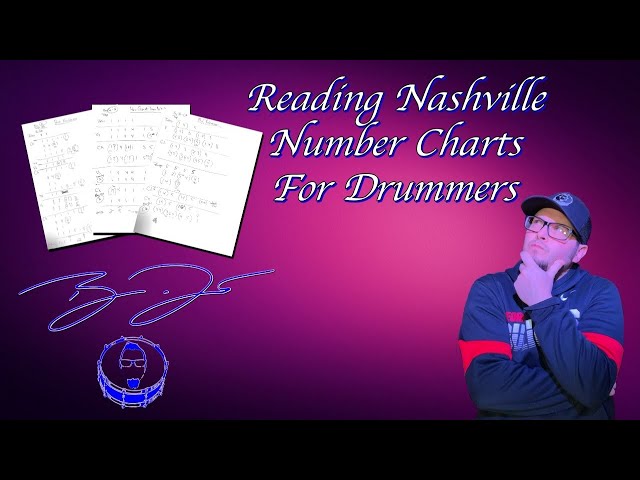 READ a "Nashville" Number chart FOR Drummers!!
