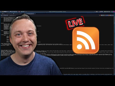 🔴 Live - Making an RSS Feed