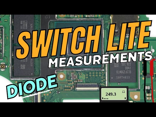 Nintendo Switch Lite - Known good diode measurement