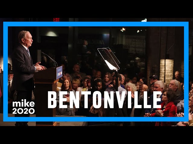 Bloomberg 2020 Rally: Bentonville!