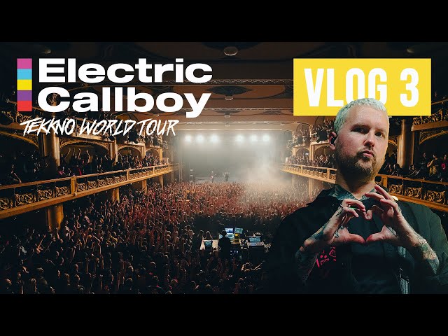 Electric Callboy - VLOG 3 // TEKKNO WORLD TOUR EUROPE // Prague Wroclaw Warsaw Gdansk