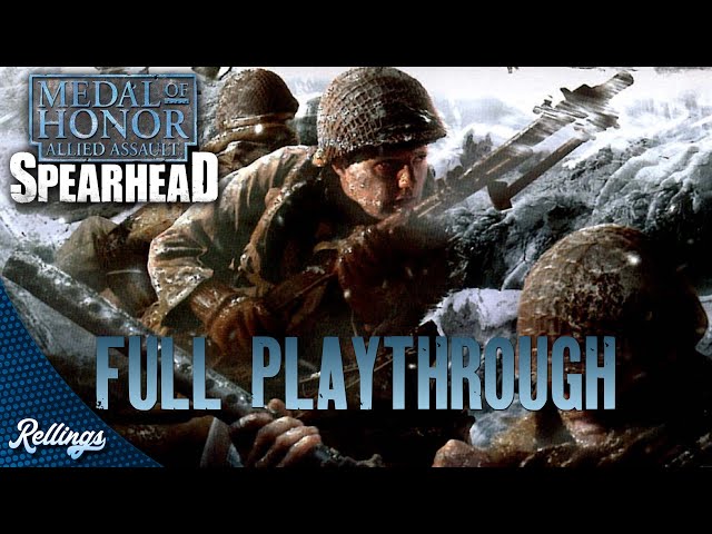 Medal of Honor: Allied Assault: Spearhead (PC) Full Playthrough (No Commentary)