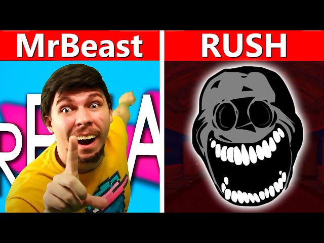 MrBeast Memes Vs RUSH Sings No Time - Friday Night Funkin | Attack of the Killer Beast FNF