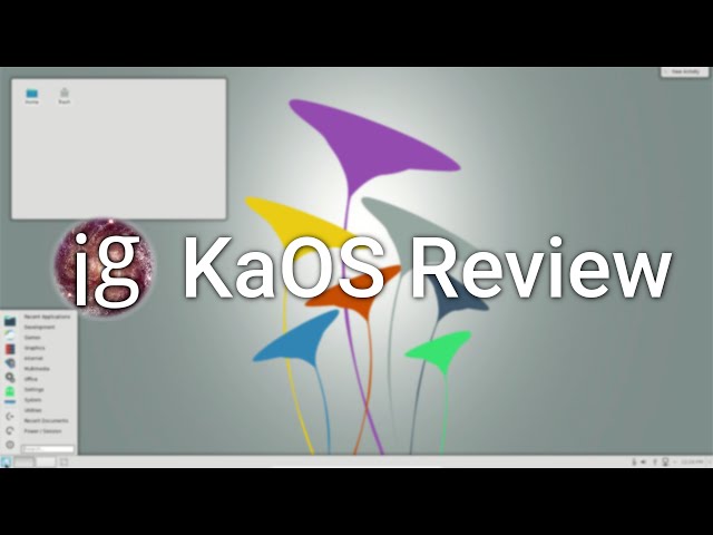 KaOS Review - Linux Distro Reviews