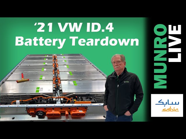 2021 Volkswagen ID.4: Battery Teardown