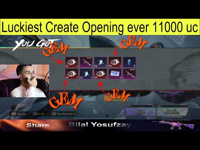 Luckiest Create opening ever 11000 UC