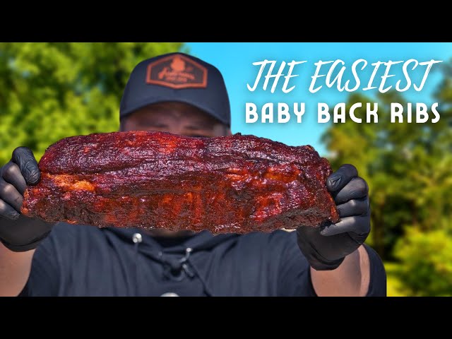 Char-Griller Gravity Fed 980 | Smoked Baby Back Ribs HOT & FAST