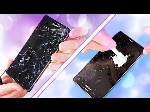 Fixing a Smashed Phone Screen - on a budget! (GLASS ONLY REPAIR ATTEMPT)